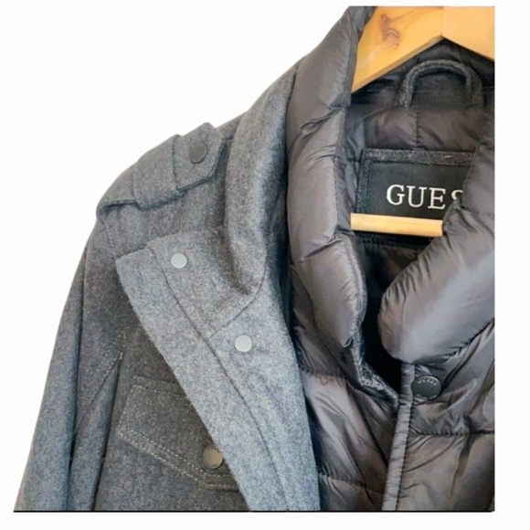 NEW *Men's Charcoal Grey “GUESS” Performance Jacket (Size XXL) - Picture 7 of 12